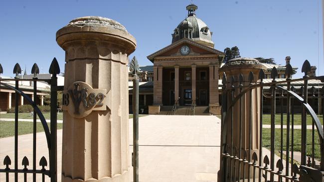 Exterior of the courthouse in Bathurst, west of Sydney.