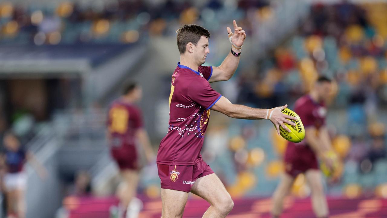 Jarryd Lyons will find it tough to be recalled to Brisbane’s team. Picture: Russell Freeman/AFL Photos via Getty Images