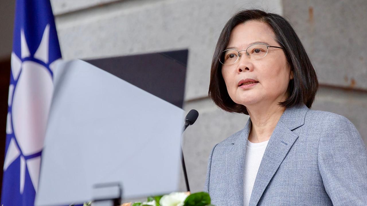 Beijing’s threats helped Taiwan's President Tsai Ing-wen to a landslide this year. Picture: Taiwan Presidential Office / AFP.