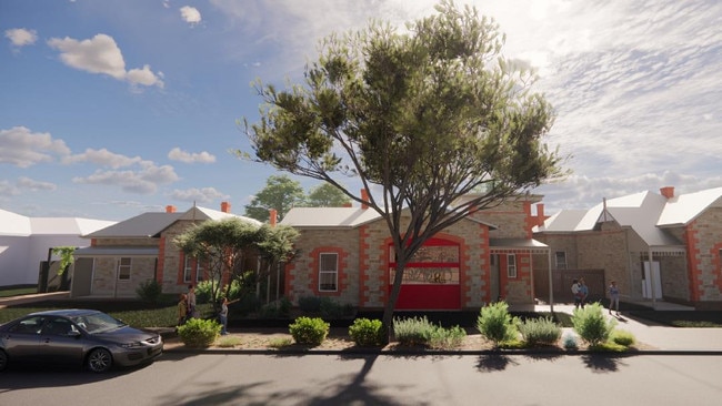 An artist’s impression of the Unley Cultural Hub. Picture: GGArchitects