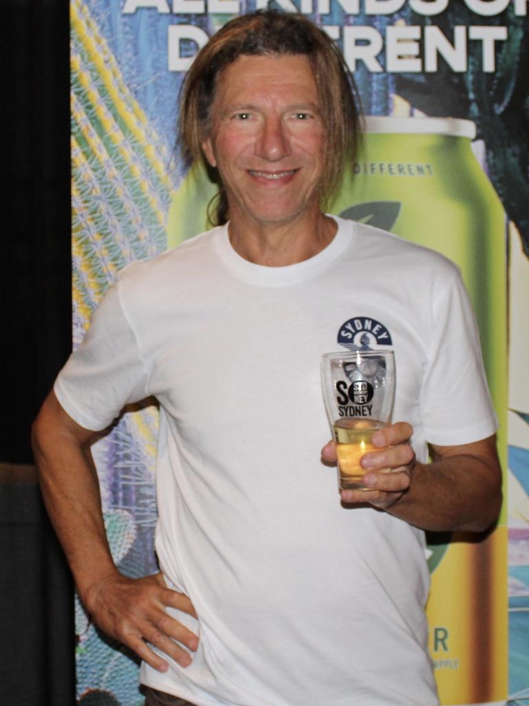 Owner Jerry Schwartz at the Sydney Brewery Alexandria launch party.