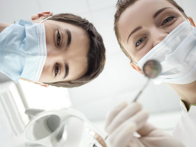 Generic photo of a dentist at work. Dental surgery. Picture: iStock