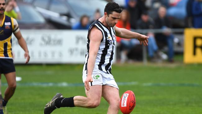 Michael Mannix in action for Wallan. Picture James Ross