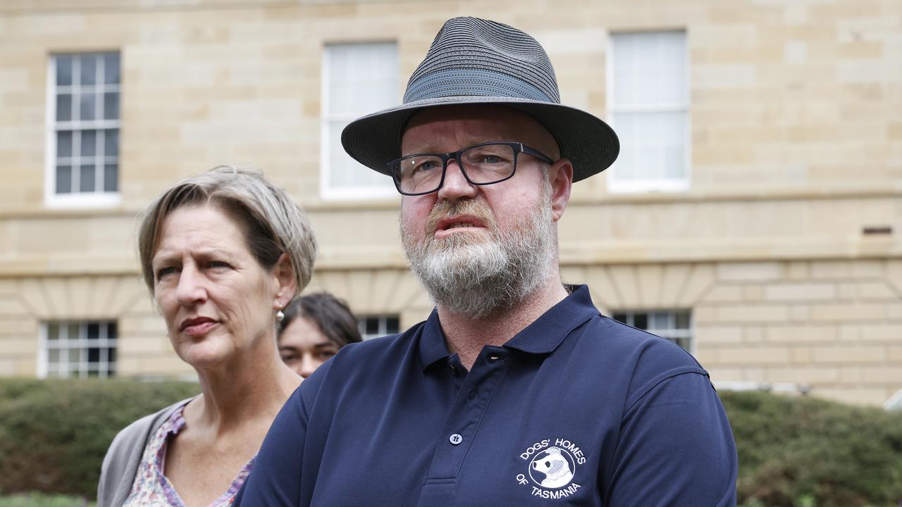 Mark Wild CEO Dogs' Home of Tasmania. Renewed call to end greyhound racing in Tasmania after it was announced it will be the industry would be shut down in New Zealand. Picture: Nikki Davis-Jones