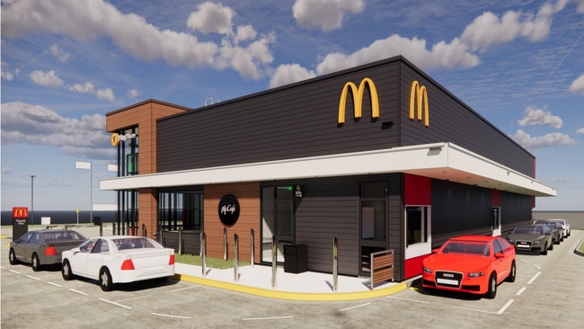 A second McDonald's restaurant is set for Mr Barker.