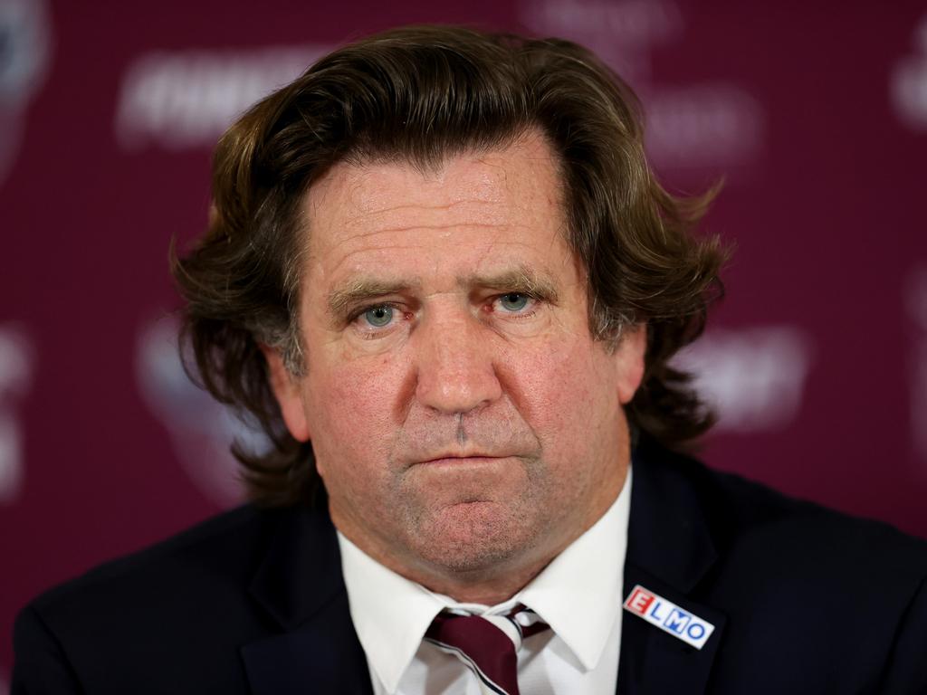 Is Des Hasler on borrowed time at the Sea Eagles? Picture: Brendon Thorne/Getty Images