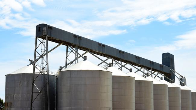 GrainCorp is remaining tight-lipped on which grain storages will get an upgrade in time for this year’s harvest. Picture: Zoe Phillips