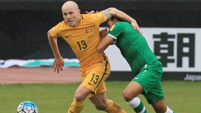 Aaron Mooy hopes to have his club future sorted before the Socceroos’ clash with Brazil in Melbourne on June 12.