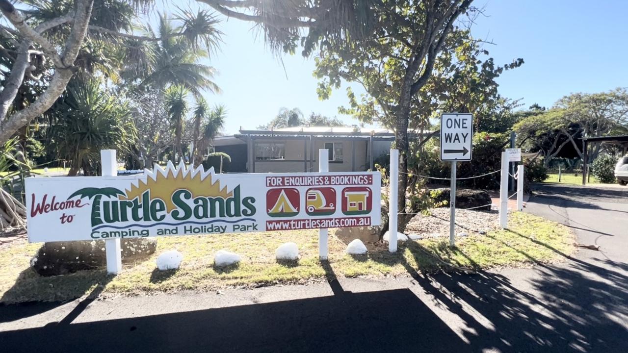 Turtle Sands Caravan Park has been located just metres from turtle nesting grounds since 1974, and has been approved for redevelopment.