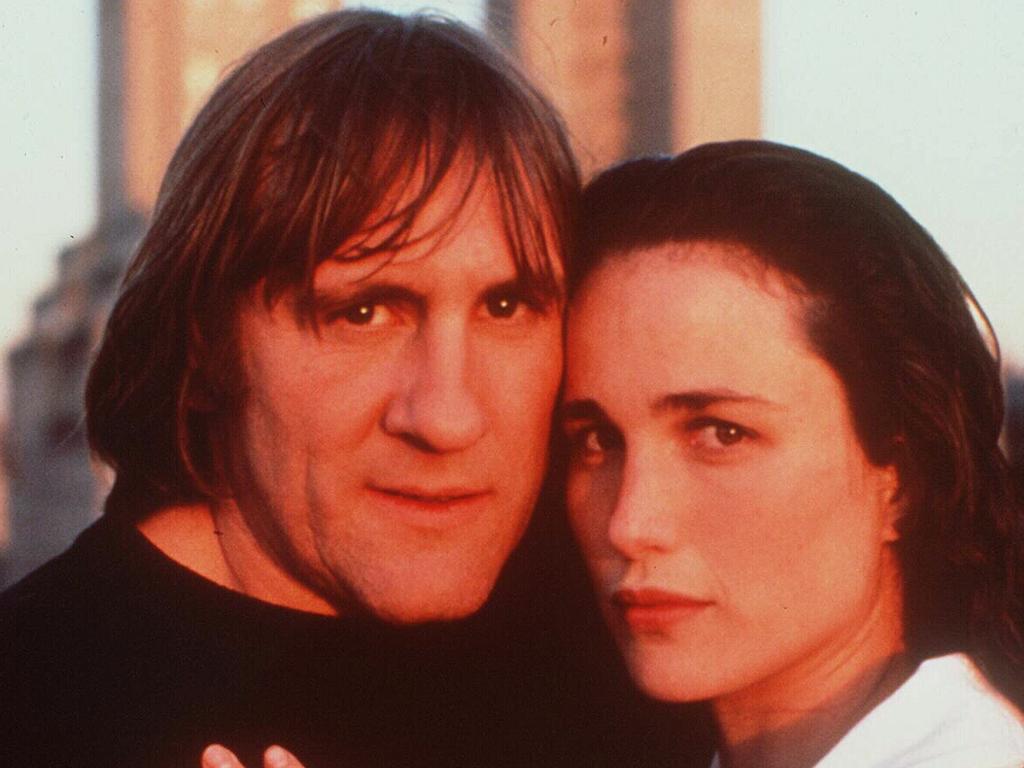 Actor Gerard Depardieu starred with Andie McDowell in the US film "Green Card".