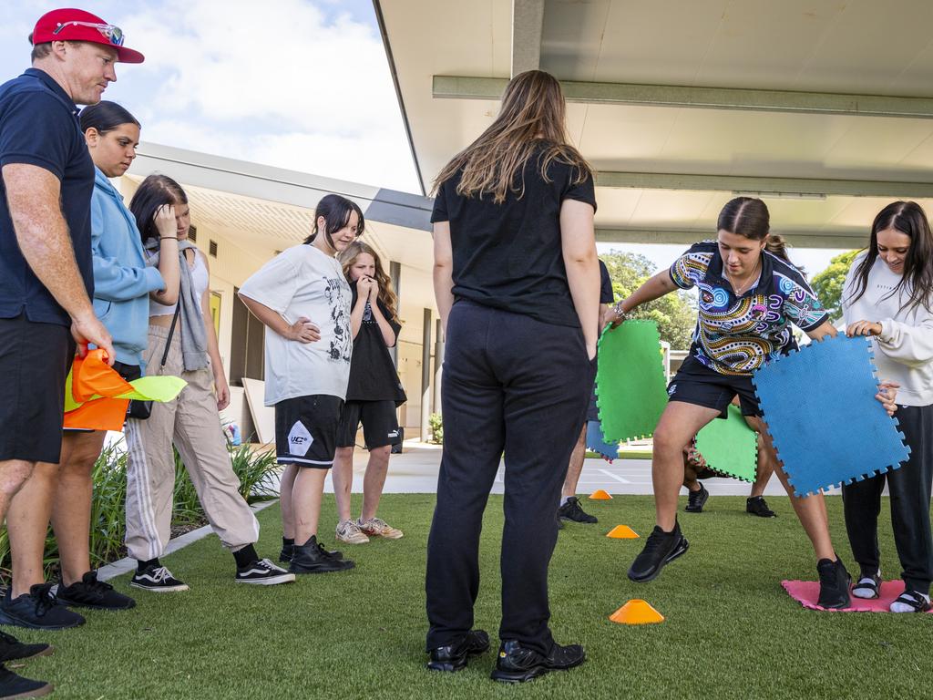 Project Booyah youth program in Toowoomba at Denise Kable Youth Services Centre, Tuesday, March 12, 2024. Picture: Kevin Farmer