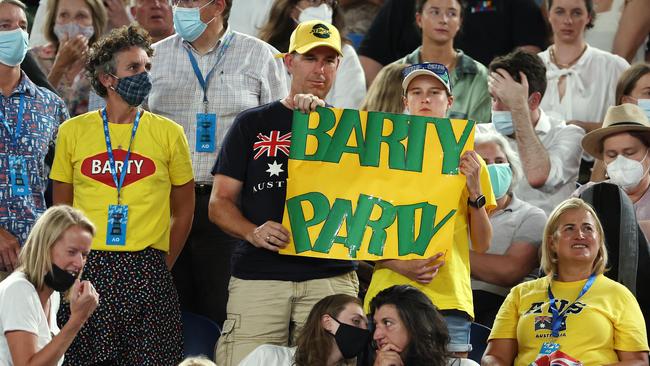 Is Ash Barty Australia’s most-popular athlete? Picture: Michael Klein