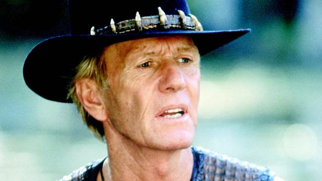 23/03/2001 LIBRARY: Actor Paul Hogan in 2001 film 'Crocodile Dundee in Los Angeles'. Pic. Supplied