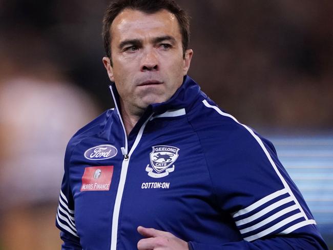 All eyes are on Geelong coach Chris Scott this week.