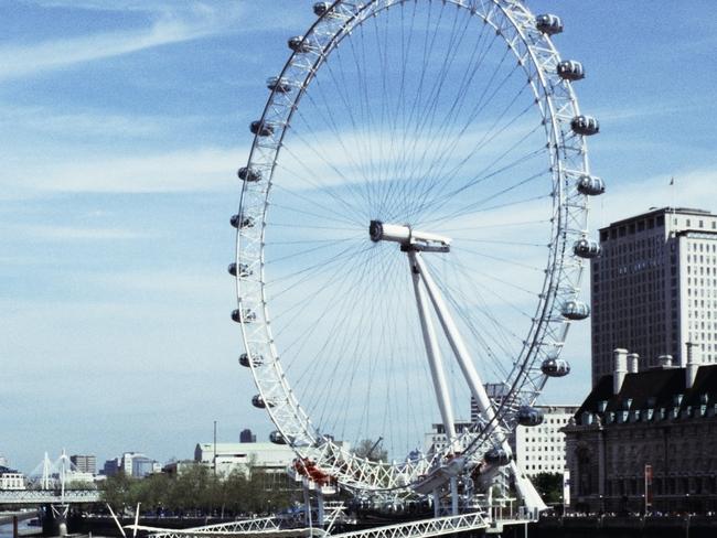 The London Eye. Just keep walking. Picture: Getty Images