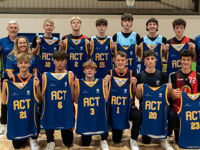 The ACT boys U16 team.