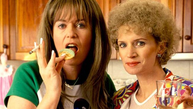 The Kath and Kim special is filming at NEP Studios in South Melbourne.