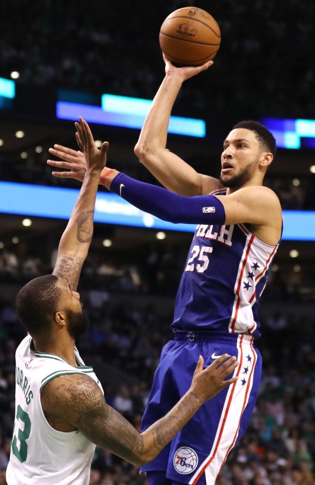 Ben Simmons is Australia’s greatest basketball export. Picture: Maddie Meyer/Getty Images/AFP