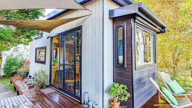 Byron Bay man Sam Commersord is building Uber Tiny Homes. Picture: supplied