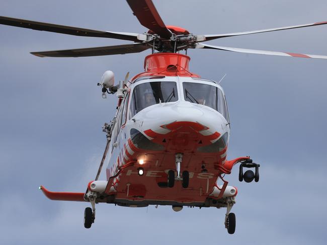 Hems chopper takes off from Barwon Prison. Unclear if Tony Mokbel on board.  Reports of prisoner Tony Mokbel, a convicted drug trafficker, has been stabbed inside Barwon Prison.  Picture: Peter Ristevski