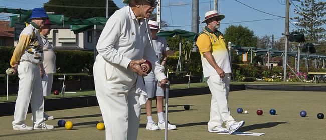 Sunnybank Bowls Club members. Photo: Chris Seen Photography