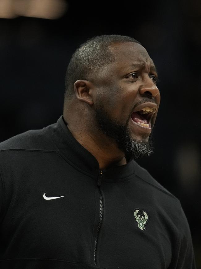 Adrian Griffin has been sacked by the Milwaukee Bucks. (Photo by Patrick McDermott/Getty Images)