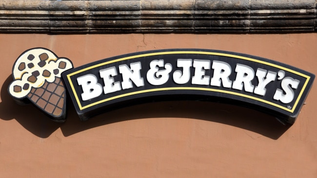 Activist group Vermonters for Justice in Palestine launched a boycott against Ben & Jerry's in a bid to get the ice cream giant to stop selling its products in Occupied Palestinian Territory. Picture: Getty Images