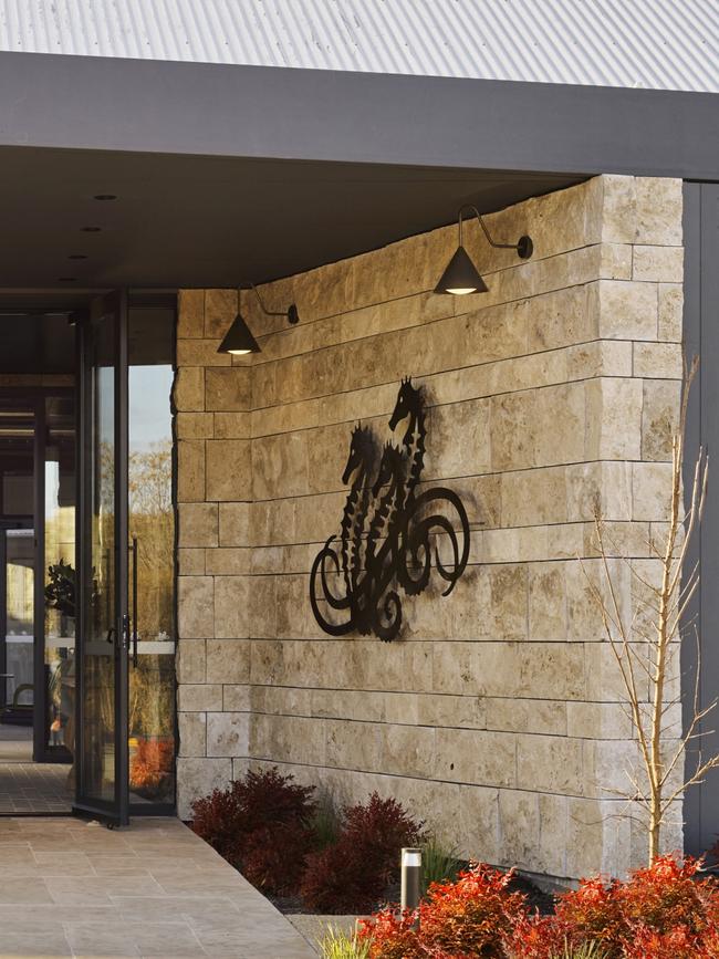 Taylors’ three seahorse emblem. Picture: Supplied