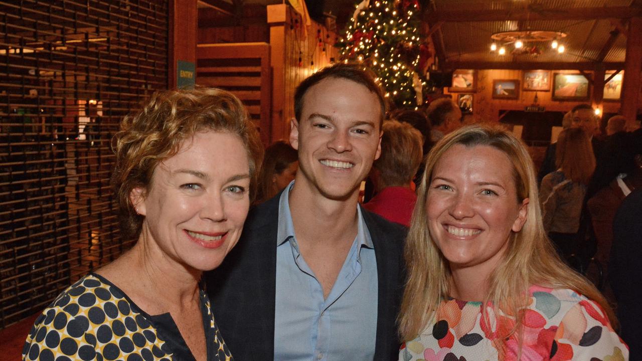 Sharen Nisbet, Codi Lower and Gill Matthews at Future Gold Coast lunch at Outback Spectacular, Oxenford. Picture: Regina King