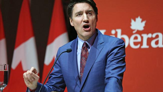 Canada's Prime Minister Justin Trudeau is facing calls to resign. Picture: AFP.