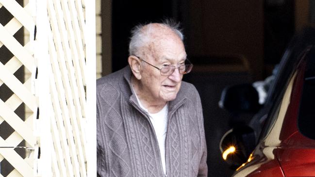 Ron Hodge, 92, who was allegedly assaulted by two police officers when they were called to a domestic violence incident at his Picton home in January. Jane Dempster/Daily Telegraph.