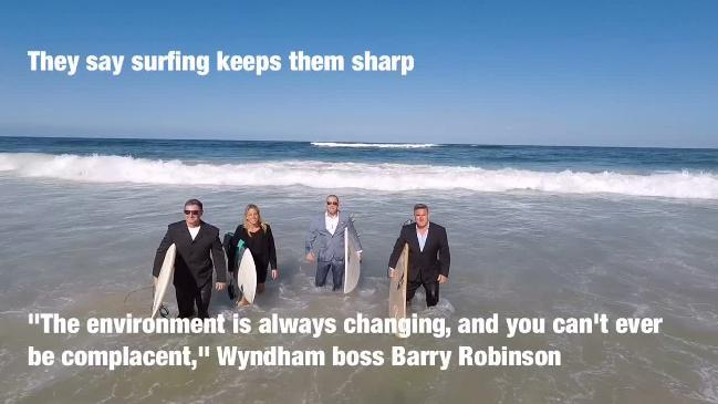 Gold Coast's corporate surfers