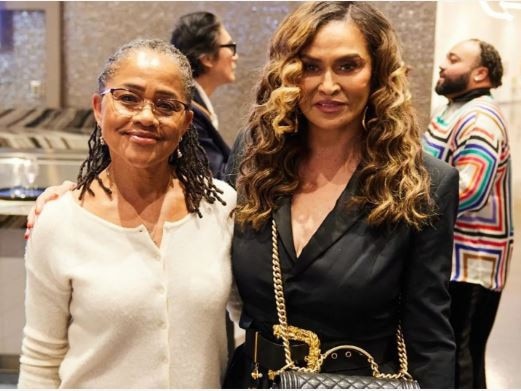 Meghan Markle's mother Doria Ragland and Beyonce's mum, Tina Knowles. Picture: Instagram