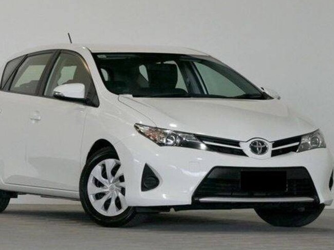 Police are appealing for anyone who saw a white Toyota Carolla with numberplates DLK 13P — between 7pm Friday and 8:30pm Saturday. Picture: NSW Police Facebook