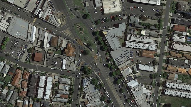 The Essendon North junction where Keilor, Bulla, Mt Alexander and Lincoln roads all meet has been voted as one of Melbournes most dangerous intersections by the RACV. Picture: Google Maps