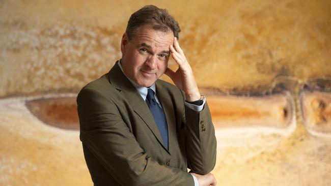 Historian Niall Ferguson at the InterContinental Hotel in Sydney ahead of his keynote address on Tuesday at the ARC forum. Picture: NewsWire / Monique Harmer