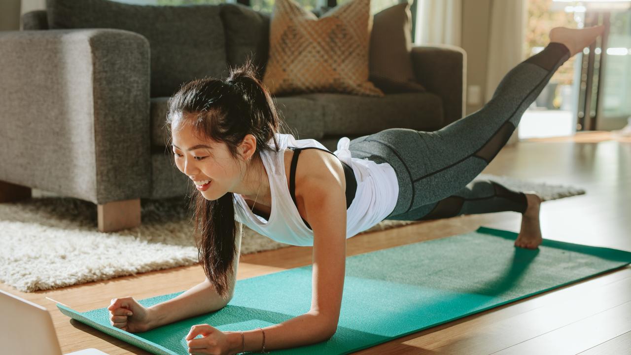 Online workouts can be a great way to sneak in a quick dose of exercise without leaving your living room. Picture: iStock