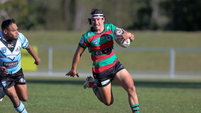 Reiven Smallman remains the competition’s leading tryscorer after round 12. Picture: DC Sports Photography