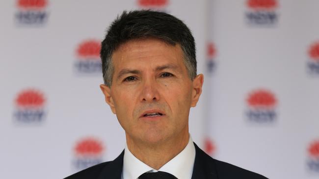 NSW Minister for Digital and Customer Service Victor Dominello says Sydneysiders are recording a bigger increase in time at home than Melburnians did at a similar stage of lockdown. Picture: NCA NewsWire / Christian Gilles