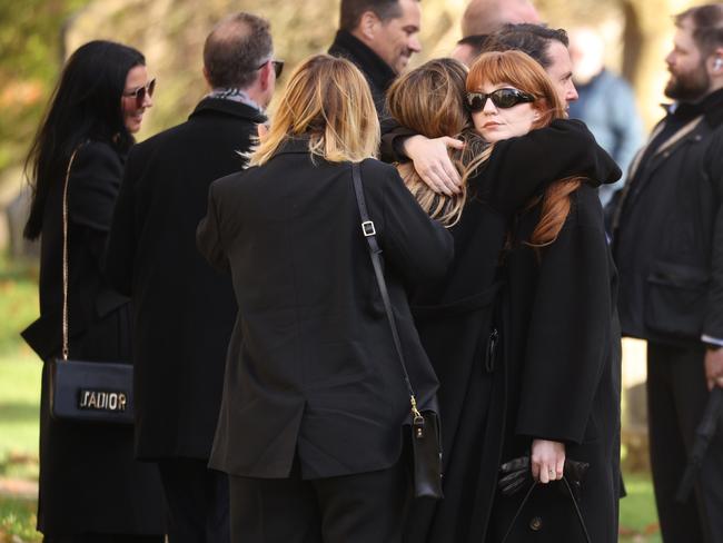 British singers Nicola Roberts and Kimberley Walsh were also in attendance. Picture: Getty Images