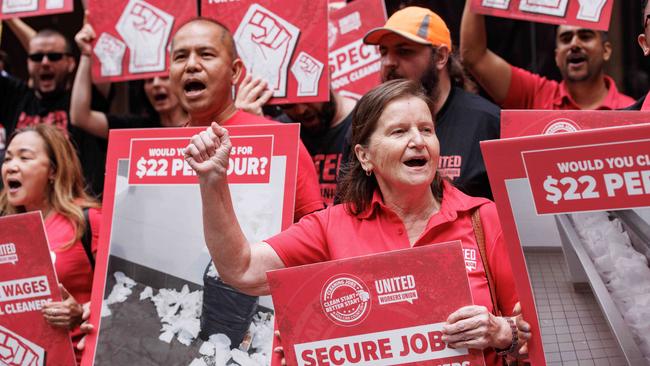 The United Workers Union represents a myriad of different jobs, including early childhood educators and school cleaners. Picture: NCA NewsWire / David Swift