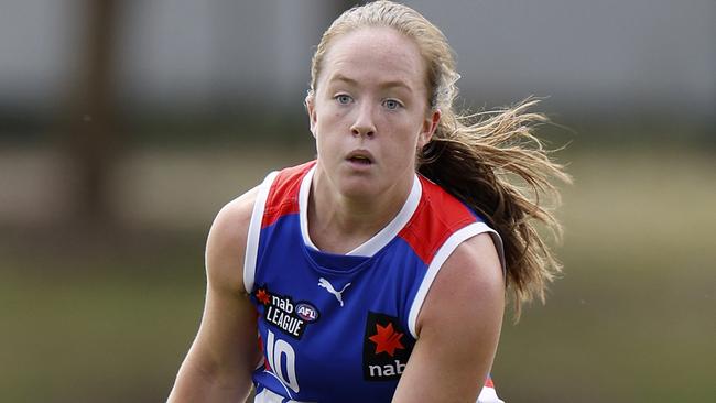 Jasmine Fleming in action for Oakleigh Chargers.