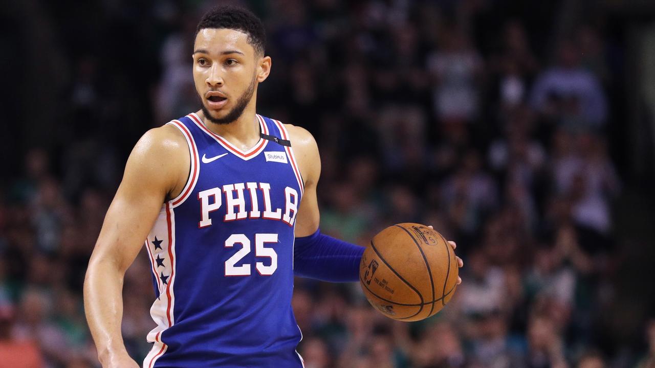 Ben Simmons was held to just one point.
