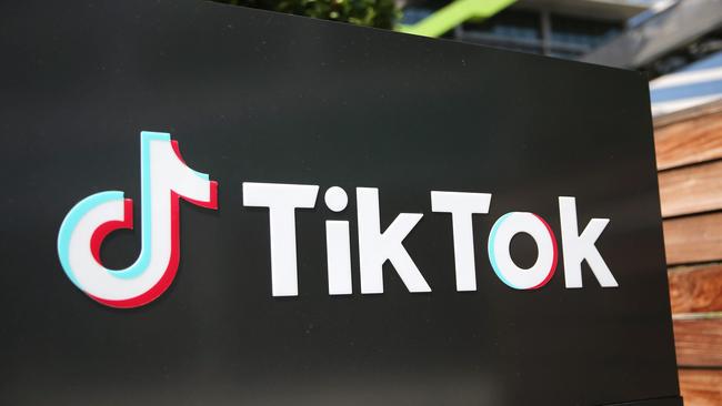 A cyber security report warns the ­Chinese-owned social media platform TikTok harvests vast and unnecessary amounts of personal data that could be used by Beijing for intelligence purposes and cyber hacking. Picture: Mario Tama/AFP