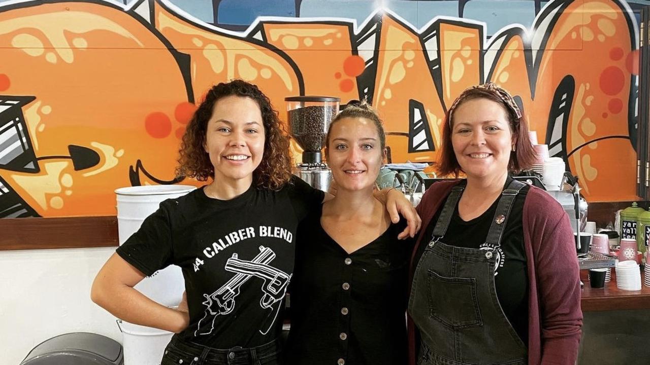 Staff at Backstreet Cafe in Mooloolaba.