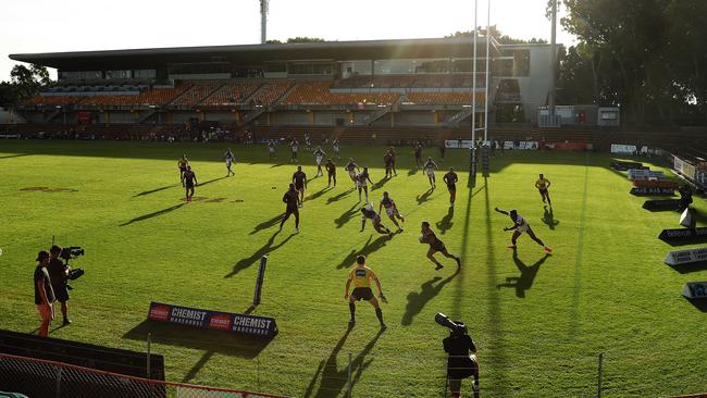 The NRL also wants to upgrade Leichhardt Oval. Picture: Brett Costello