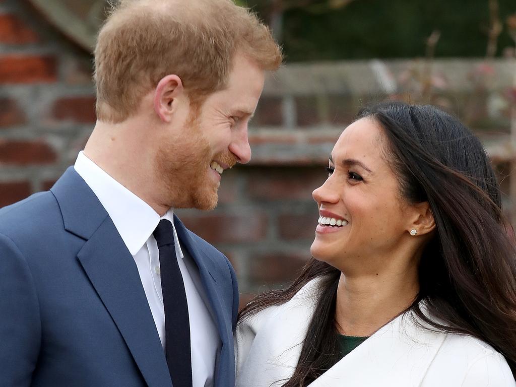 The couple in November 2017 after announcing their engagement in London. Picture: Chris Jackson/Getty Images