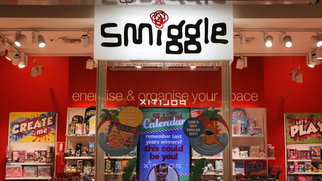 In the latest Smiggle UK accounts it showed the Smiggle business fell to a loss of £9.165m for the 12 months to July 27, 2019, down from a profit of £5.73m in the previous year. Picture: AAP