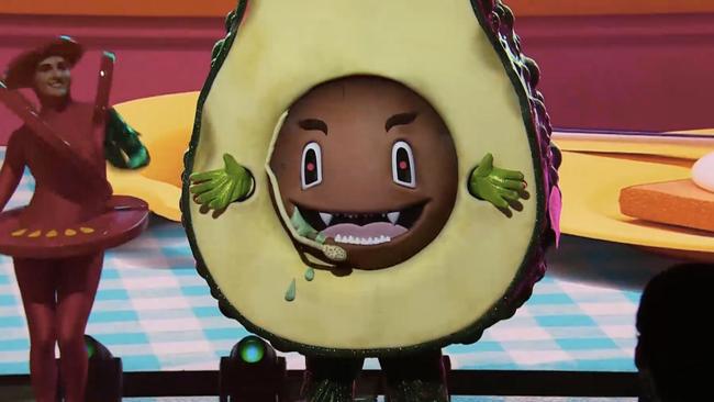 The bad avocado sings her song.