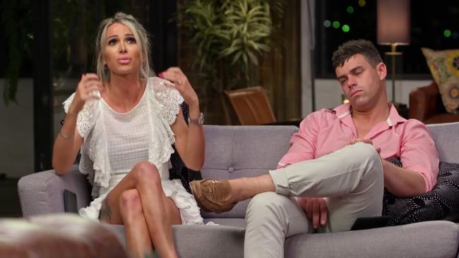 Stacey and Michael on Married At First Sight. Source: Channel 9